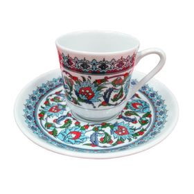 Güral Porselen Topkapı 12 Parça Kahve Fincan Takımı