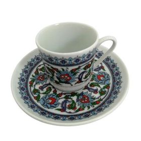 Güral Porselen Topkapı 6 Kişilik Kahve Takımı