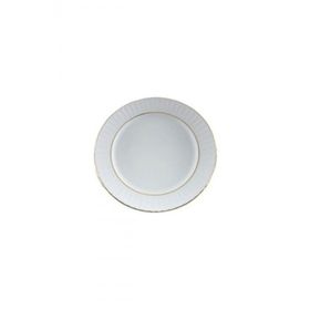 Güral Porselen Yaldızlı 12'li 22 cm Çukur Yemek Tabağı