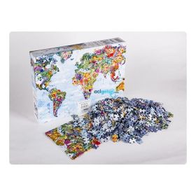 Gürbüz 1000 Parça Fantastik Dünya Puzzle