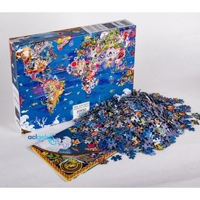Gürbüz 1000 Parça Mitolojik Dünya Puzzle