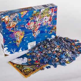 Gürbüz 1000 Parça Mitolojik Dünya Puzzle