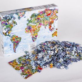 Gürbüz 12101 1000 Parça Mitolojik Harita Fantastik Puzzle