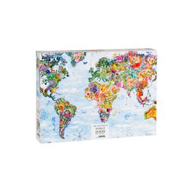Gürbüz 12101 1000 Parça Mitolojik Harita Fantastik Puzzle
