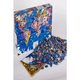 Gürbüz 12102 1000 Parça Mitolojik Harita Fantastik Puzzle