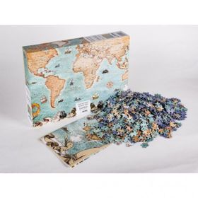 Gürbüz 12103 1000 Parça Antik Harita Puzzle