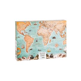 Gürbüz 12103 1000 Parça Antik Harita Puzzle