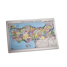 Gürbüz Türkiye Siyasi 35x50 cm Kabartma Harita