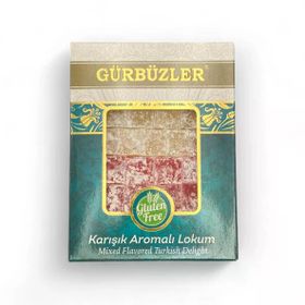 Gürbüzler 500 gr Glutensiz Karışık Aromalı Lokum