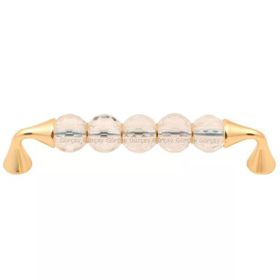 Gürçay İris Kristal 2x128 mm Altın Kulp