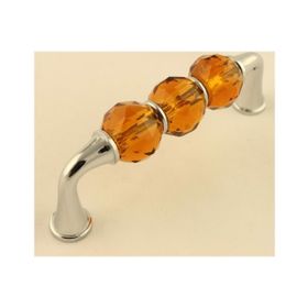Gürçay Kristal 96 mm Kahve Çekmece Kulpu