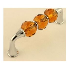 Gürçay Kristal 96 mm Kahve Çekmece Kulpu