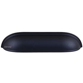 Gürçay Lüks 2x128 mm Çanak Siyah Kulp