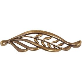 Gürçay Yaprak 2x128 mm Antik Kulp