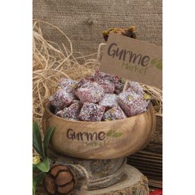 Gurme Market 1 kg Çifte Kavrulmuş Narlı Fıstıklı Lokum