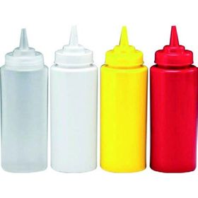 Gurmeaid Fişek Şeffaf 700 ml Dar Sosluk