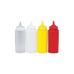 Gurmeaid Fişek Şeffaf 700 ml Dar Sosluk