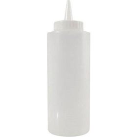 Gurmeaid Fişek Şeffaf 700 ml Dar Sosluk