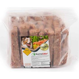 Gurmeraw Barf Plus 5-20 kg 50 gr'lık Porsiyonlar Halinde Çiğ Köpek Maması