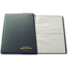 Gürpaş 160 Yaprak 20 x 28 Cilt Bezi Taksitli Senet Defteri