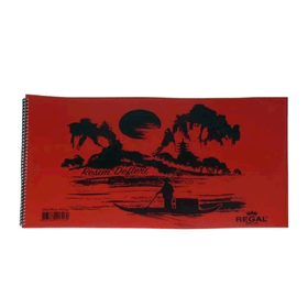 Gürpaş 369 35x50 25 Yaprak Plastik Kapaklı Spiralli Lüx Resim Defteri
