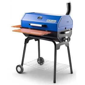 Guruss CG-075 Kömürlü Mavi 75 cm Barbekü Mangal Tam Set