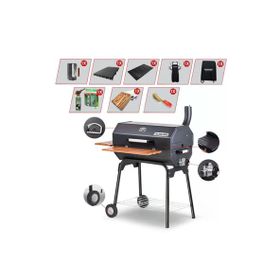 Guruss CG-075 Siyah Bbq Mangal Gurme Barbekü