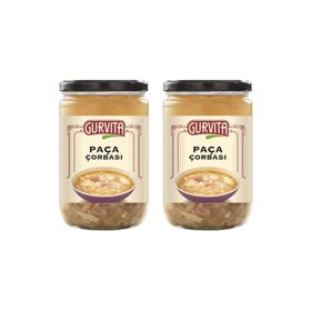 Gurvita 660 ml Jöle Kıvamında Paça Çorbası (2 adet)
