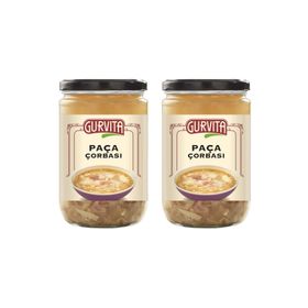 Gurvita 660 ml Jöle Kıvamında Paça Çorbası (2 adet)