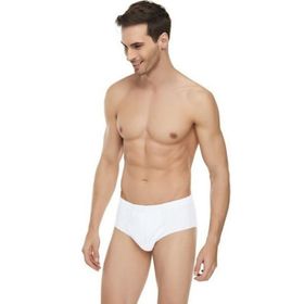 Güryıldız 24501 Beyaz 12 Adet Erkek Penye Slip Pamuklu Külot