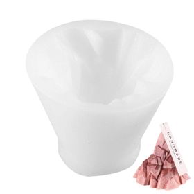 Gusengo 2 Pcs Silikon Dağ Mum Kalıbı