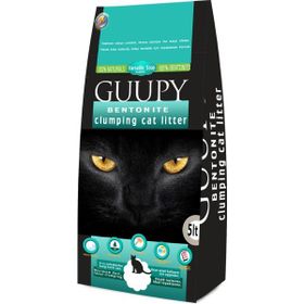 Guupy Bentonit Marsilya Sabunu Kokulu 5 lt Topaklanan Kedi Kumu