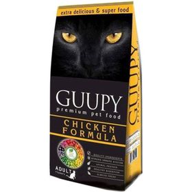 Guupy Cat Tavuklu 1 kg Açık Kedi Maması