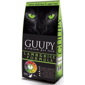 Guupy Kuzu Etli 15 kg Yetişkin Kedi Maması