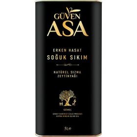 Güven Asa 5 lt Erken Hasat Soğuk Sıkım Zeytinyağı