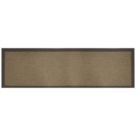Güven Collection Nature Rustic Kahverengi 80x300 cm Bordürlü Sisal Halı