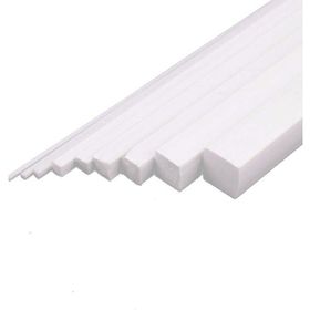 Güven Sanat 5750311 İçi Dolu 6 mm 50 cm 2 Adet Plastik Kare Çıta