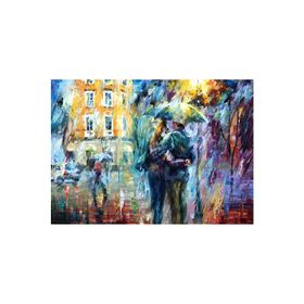 Güven Serigrafi Aşkın Renkleri 1000 Parça Ahşap Puzzle Yapboz