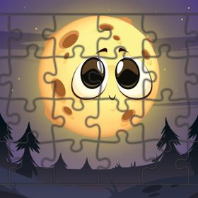 Güven Serigrafi Ay Dede 24 Parça Ahşap Çocuk Puzzle Yapboz