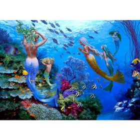 Güven Serigrafi Balık Pisces Burç 1000 Parça Ahşap Puzzle Yapboz