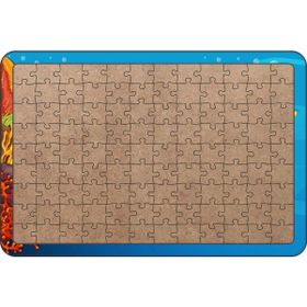 Güven Serigrafi Balıklar Model8 108 Parça Ahşap Çocuk Puzzle Yapboz