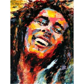 Güven Serigrafi Bob Marley 1000 Parça Ahşap Puzzle Yapboz