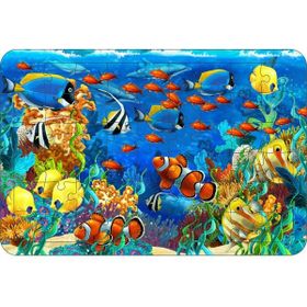 Güven Serigrafi Deniz Canlıları 5 54 Parça 19,5 x 29,5 cm Ahşap Çerçeveli Puzzle Yapboz
