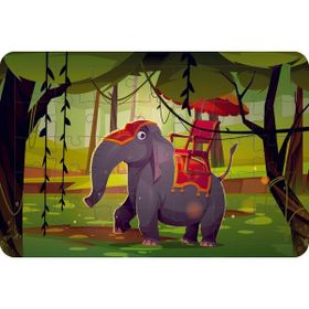Güven Serigrafi Fil Amca 35 Parça Ahşap Çocuk Puzzle Yapboz