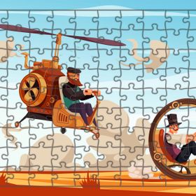 Güven Serigrafi Gelişen Dünya 108 Parça Ahşap Çocuk Puzzle Yapboz