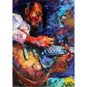 Güven Serigrafi Gitarist 1000 Parça Ahşap Puzzle Yapboz