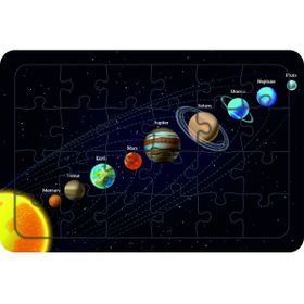 Güven Serigrafi Güneş Sistemi Model 2 24 Parça 19,5 x 29,5 cm Ahşap Çocuk Puzzle Yapboz