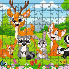 Güven Serigrafi Hayvanlar Model 12 108 Parça 29 x 39 cm Ahşap Çocuk Puzzle Yapboz