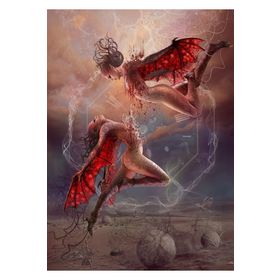 Güven Serigrafi İkizler Gemini Burç 1000 Parça Ahşap Puzzle Yapboz