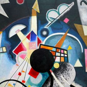 Güven Serigrafi Kandinski 1000 Parça Ahşap Puzzle Yapboz